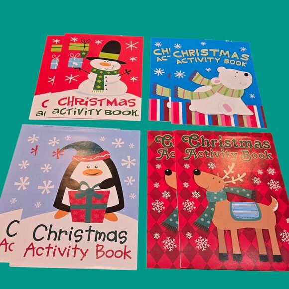 Christmas Party Scrapbook Kit 300+pc Holiday Magic Paint Posters Activity Books - Picture 11 of 12